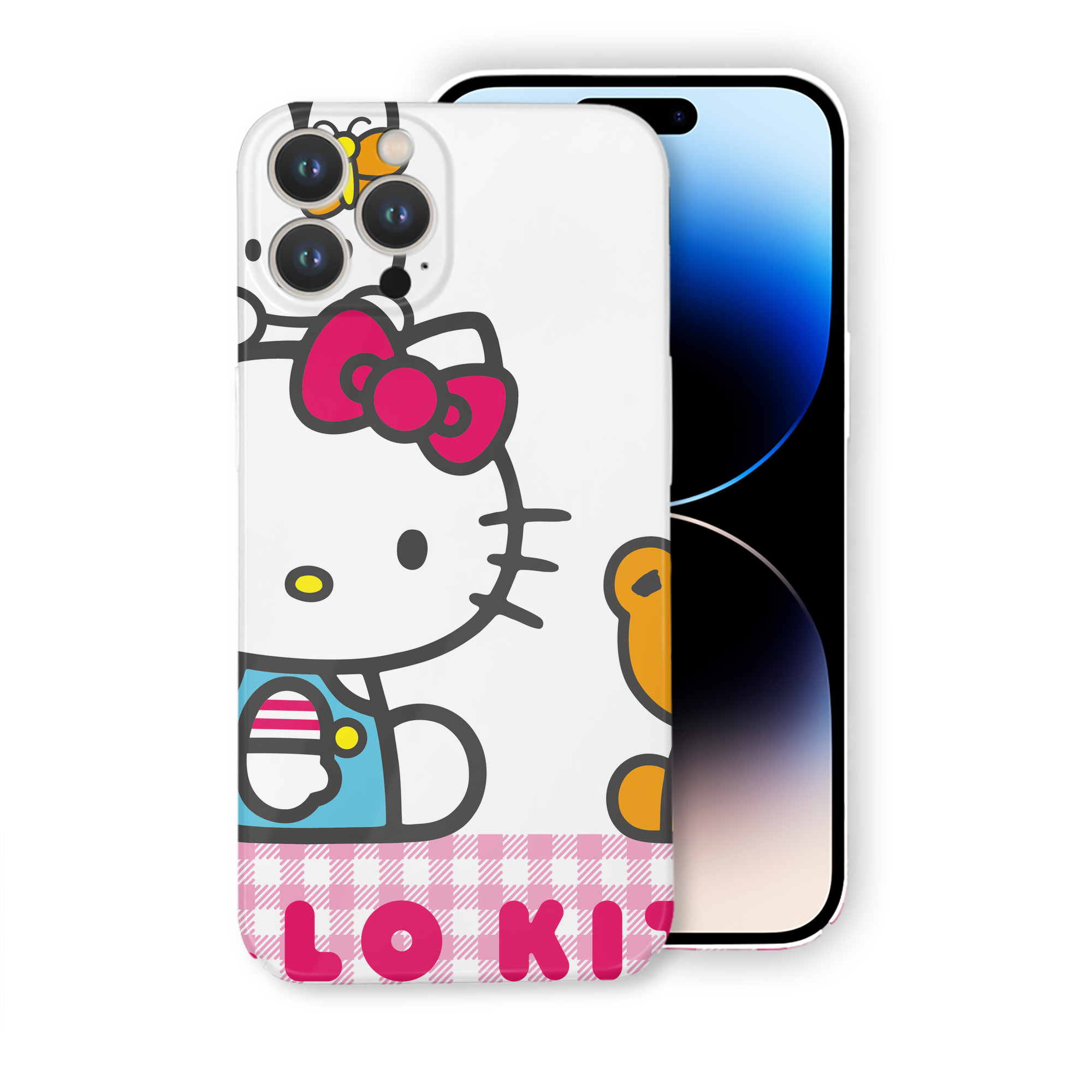 （画像用） Hello Kitty ハローキティ 【iPhone 14シリーズ対応】ハードケース